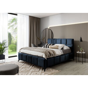Čalouněná postel MIST 160 x 200 cm Provedení: Monolith 79