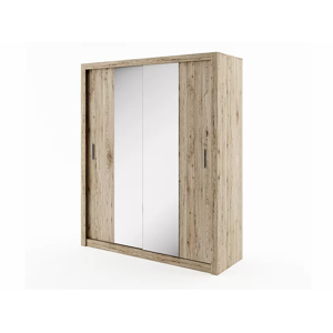 Šatní skříň IDEA 180 cm Provedení: Dvě zrcadla