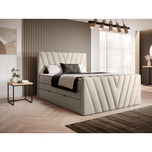 Čalouněná postel CANDICE Boxsprings 180 x 200 cm Barva: Inari 22