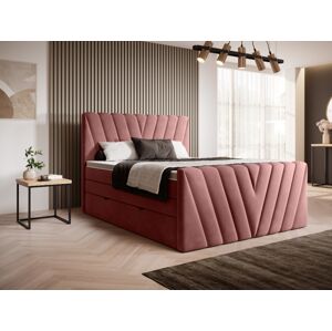 Čalouněná postel CANDICE Boxsprings 180 x 200 cm Barva: Lukso 24