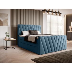 Čalouněná postel CANDICE Boxsprings 180 x 200 cm Barva: Savoi 38