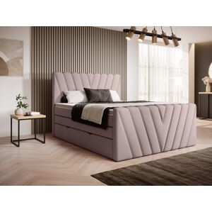 Čalouněná postel CANDICE Boxsprings 180 x 200 cm Barva: Gojo 101