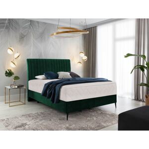 Čalouněná postel BLANCA Boxsprings 140 x 200 cm Barva: Lukso 35