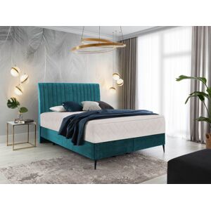 Čalouněná postel BLANCA Boxsprings 140 x 200 cm Barva: Lukso 38