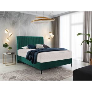 Čalouněná postel BLANCA Boxsprings 160 x 200 cm Barva: Nube 35