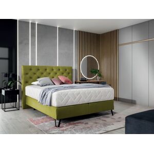 Čalouněná postel CORTINA Boxsprings 140 x 200 cm Barva: Loco 33