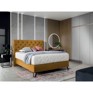 Čalouněná postel CORTINA Boxsprings 140 x 200 cm Barva: Loco 45