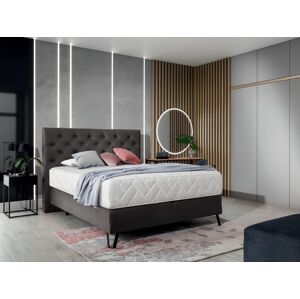 Čalouněná postel CORTINA Boxsprings 140 x 200 cm Barva: Riviera 97