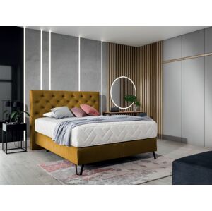 Čalouněná postel CORTINA Boxsprings 140 x 200 cm Barva: Nube 45