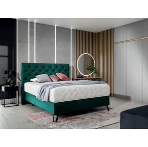 Čalouněná postel CORTINA Boxsprings 160 x 200 cm Barva: Nube 35