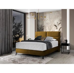 Čalouněná postel SAFIRO Boxsprings 140 x 200 cm Barva: Loco 45