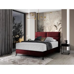 Čalouněná postel SAFIRO Boxsprings 140 x 200 cm Barva: Loco 25