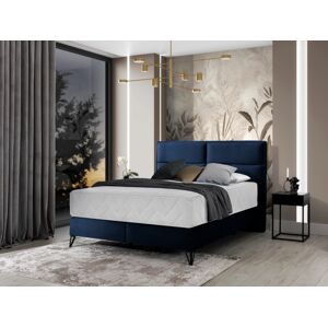 Čalouněná postel SAFIRO Boxsprings 140 x 200 cm Barva: Loco 40