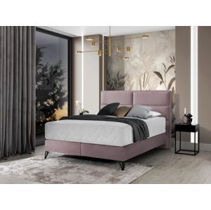 Čalouněná postel SAFIRO Boxsprings 160 x 200 cm Barva: Loco 24