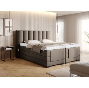 Čalouněná postel VEROS Boxsprings 140 x 200 cm Barva: Vero 18