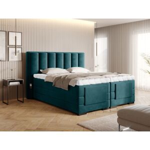 Čalouněná postel VEROS Boxsprings 140 x 200 cm Barva: Lukso 39