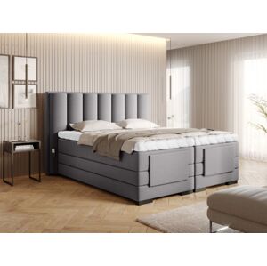 Čalouněná postel VEROS Boxsprings 140 x 200 cm Barva: Gojo 04