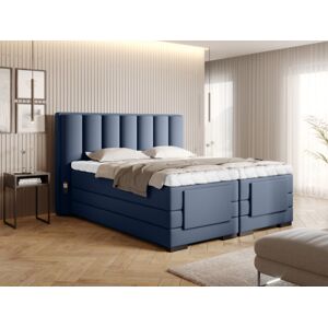 Čalouněná postel VEROS Boxsprings 140 x 200 cm Barva: Gojo 40