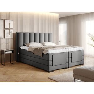Čalouněná postel VEROS Boxsprings 140 x 200 cm Barva: Gojo 05