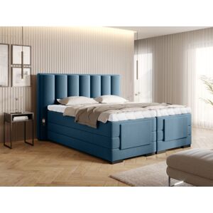 Čalouněná postel VEROS Boxsprings 160 x 200 cm Barva: Savoi 38