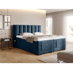 Čalouněná postel VEROS Boxsprings 160 x 200 cm Barva: Lukso 40