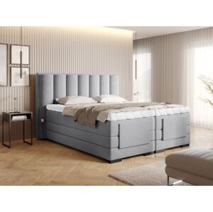 Čalouněná postel VEROS Boxsprings 160 x 200 cm Barva: Sola 04