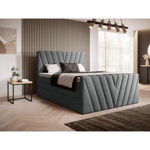 Čalouněná postel CANDICE Boxsprings 160 x 200 cm Barva: Vero 05