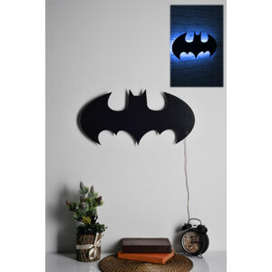 Nástěnná dekorace BATMAN s LED osvětlením modrá