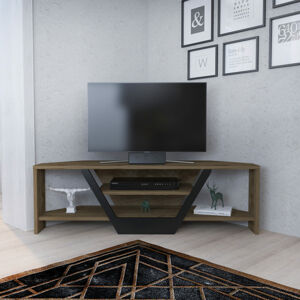 Televizní stolek SARES dub černý
