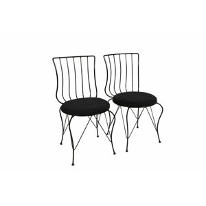 Set židlí LALE černý