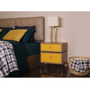 Noční stolek CARTER dub žlutý