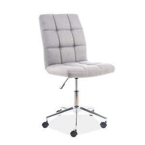 Signal Kancelářská židle Q-020 sivý materiál