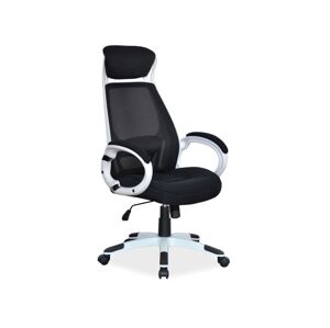 Signal Kancelářská židle Q-409 černá/ bílá
